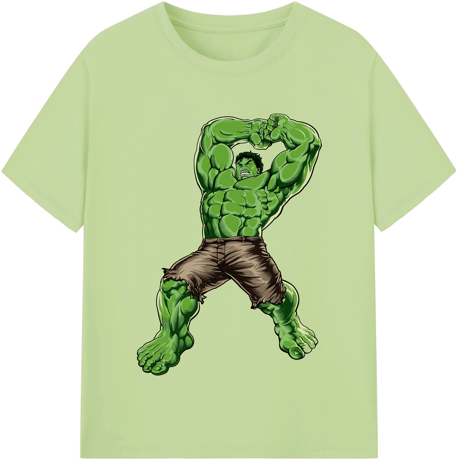 （画像用） アベンジャーズ The Avengers 綿100％半袖Tシャツ（フロントプリント）